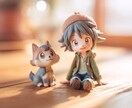 フルカラー3Dプリントでリアルなフィギュア作ります 人物・推しキャラ・ペット｜高精細プリント＆丁寧な仕上げ イメージ8