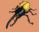 SNSアイコン用昆虫イラスト制作します あなたのお好きな虫、描きます！ イメージ1