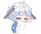 ほんわかタッチで可愛いちびキャラ描きます 個性的で表情豊かSNSやグッズにぴったり！商用利用◎ イメージ3