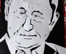 似顔絵切り絵～心を込めてお切り致します 『笑点』出演！福を呼びこむ紙切り師 イメージ4