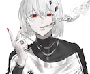 キャラクター、立ち絵、MVイラスト、表紙描きます クールでかっこいいイラストを描きます イメージ8