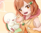 商用OK！Vtuberさんや人物イラスト描きます サムネやアイコンにも使いやすいイラストを作成します！ イメージ4