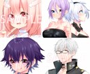 SNS用アイコン製作致します SNS専用のイラスト製作いたします！ イメージ10
