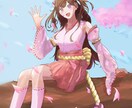 かわいいイラスト制作承ります 一枚絵、SNSアイコン、立ち絵などご相談ください イメージ1