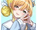 可愛いSNS用アイコンなどを描きます アイコンなどの、キャラクターイラストを描きます イメージ3
