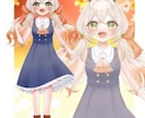 あなただけの立ち絵をお描きします アイドル衣装やキラキラした立ち絵はお任せください！ イメージ3