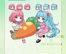 商用利用料込み！もっちりかわいいデフォルメ描きます 配信やグッズ化などにも最適な等身でもっちりかわいいタッチ！ イメージ6