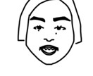 アイコンの絵を描きます 白黒でシンプルな、手書きでゆるふわ雰囲気のアイコン イメージ1