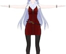初心者OK！貴方だけのオリジナル3Dモデル作ります Vtuberモデル制作にも【VRM/PMX対応・サポート可】 イメージ4