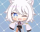 商用利用込！かわいいミニキャライラスト描きます グッズや動画に使用できるかわいいイラスト描きます◎ イメージ1
