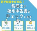 税理士が確定申告書をチェックします 自分で作った申告書の最終点検で安心を イメージ1
