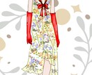 レトロで乙女チックなイラストの作成をいたします 懐かしくてキュートな絵柄を提供します。 イメージ2