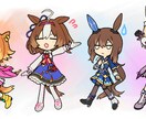 クオリティの高いデフォルメイラストをすぐに描きます 最短3日納品対応･スピード重視な方向け イメージ6