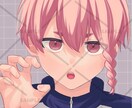 SNS用のアイコン・イラストを描きます 新人VTuberさん大歓迎！素敵なイラストで活動を応援します イメージ2