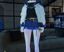 オリジナルイラストを3D化します VRChat，Vtuberで使用するアバターを作製します！ イメージ10