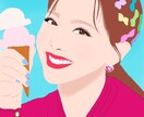 お写真そのまま可愛く美しく似顔絵描きます ネットプリント・アルバム・プレゼント・SNSにも♡ʾʾ イメージ7