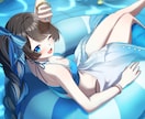 可愛い女性キャラの配信イラスト制作します 自分だけの可愛い配信イラスト全般描かせて頂きます！ イメージ8
