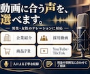 男性・女性の生声で伝わるナレーションを収録します 企業PR・SNS広告に。人の声で、想いと魅力を届けます。 イメージ2