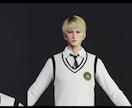 Vtuber向け3Dモデル制作しますます VRChat・Unity対応、商用ライセンス付 イメージ8