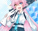 SNSアイコンやキャラクターデザイン承ります 厚塗りメインで様々なデザインのイラスト作成致します イメージ10