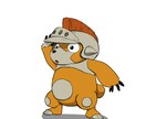 ポップでかわいいイラスト作成します SNSアイコンやLINEスタンプ、スマホケースなどに！ イメージ5