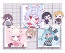 グッズにも使えるチェキ風のイラスト描きます かわいいモチーフを詰め込んだイラスト描きます！アイコンにも◎ イメージ9