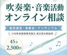 吹奏楽や音楽活動の悩みを一緒に考えますます 「楽団運営・演奏会・アンサンブルの相談に応じます イメージ1