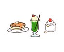 シンプル！ポップ！ゆるイラスト描きます シンプルで使いやすいデザインのイラストが必要な方へ イメージ3