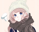 カップルイラストもOK！パステルカラーで描きます シンプルな塗りの優しい雰囲気のイラストはいかがでしょうか？ イメージ3