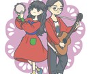 全身イラストを描きます ポップでゆるく淡いイラストを描きます！ イメージ3