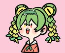 皆様のオリジナルキャラクターを描きます 配信サムネイル・SNSアイコン・立ち絵・グッズ用などにも！ イメージ6