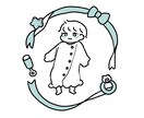 シンプルでかわいいイラストを描きます シンプルでかわいいイラストで挿絵やプレゼントなどに最適です。 イメージ1