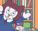 ポップでかわいい一枚絵描きます 結婚式のウェルカムボードやサムネイルなどに! イメージ2