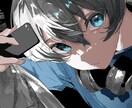 サムネ用人物イラスト描きます アイコン、サムネなどをご希望の方に イメージ1