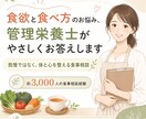 管理栄養士が食欲と食べ方のお悩みに答えます 我慢ではなく、体と心の仕組みからやさしく整える食事相談 イメージ1