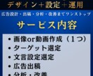 Google 検索広告・ディスプレイ広告出稿します 広告運用～分析・提案全てご対応いたします イメージ1