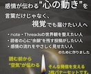 noteタイトル用バナー3枚setで世界観作れます 感情が伝わる＊noteタイトルバナーセットCanvaテンプレ イメージ3