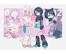 デフォルメの効いたポップで可愛いイラスト描きます ゲーム会社勤務イラストレーターが制作します！ イメージ4