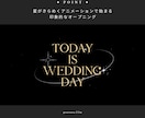 シックでキラキラなプロフィールムービー作ります お急ぎ納品対応◎ 写真枚数・修正無制限！DVD化無料対応 イメージ3