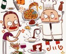 あなたの好きを詰め合わせたゆるイラスト描きます ラフにポップに可愛くあなたの好きを描きます イメージ1