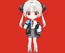 デフォルメイラスト制作いたします グッズやアイコンに！まずは気軽にご相談ください イメージ1
