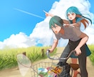 商用利用可！切なくて綺麗なイラストを描きます アイコン、動画用、立ち絵、あらゆるイラストを描きます！ イメージ7
