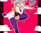 商用利用可】アイコンから立ち絵まで描きます １枚絵・サムネイル・キャラデザなどにも幅広く対応しています。 イメージ9