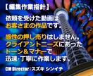 様々なジャンルの動画編集／テロップ入れ作業行います 広告映像やTV番組などで養った経験を活かしてお手伝いします！ イメージ2