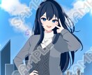 女の子のイラストを可愛く制作致します ご相談くださればちびキャラお描きします！ イメージ4