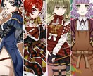 キャラクターデザイン・立ち絵を制作します 立ち絵、キャラクターデザイン、アイコンなど イメージ1