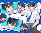 アイコン、グッズ用のイラストを制作いたします 可愛らしくポップなイラストを制作いたします♪ イメージ7