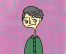 似顔絵風アイコン描きます 「世界に一つだけ」の個性派似顔絵風アイコンを作成します！ イメージ5