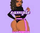 KAWAII♡SNSアイコン描きます みなさまのSNSアイコンKAWAII♡くします！！ イメージ4