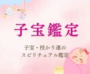 子宝鑑定｜授かり運、時期を占います プレッシャーに悩んでいるあなたへ｜心が軽くなる鑑定をお届け イメージ1